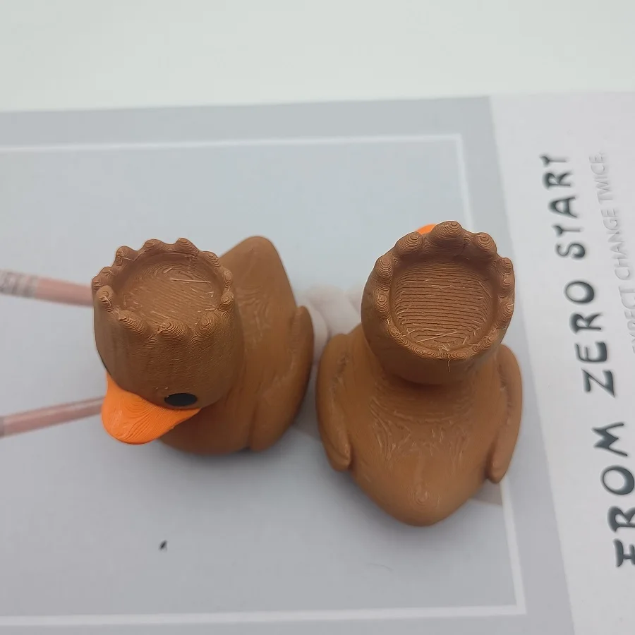 An Interesting Groot Duck Plastic Duck Vermicelli Art Model, 3D-Printed Groot Duck, Christmas Decoration, Car Ornaments