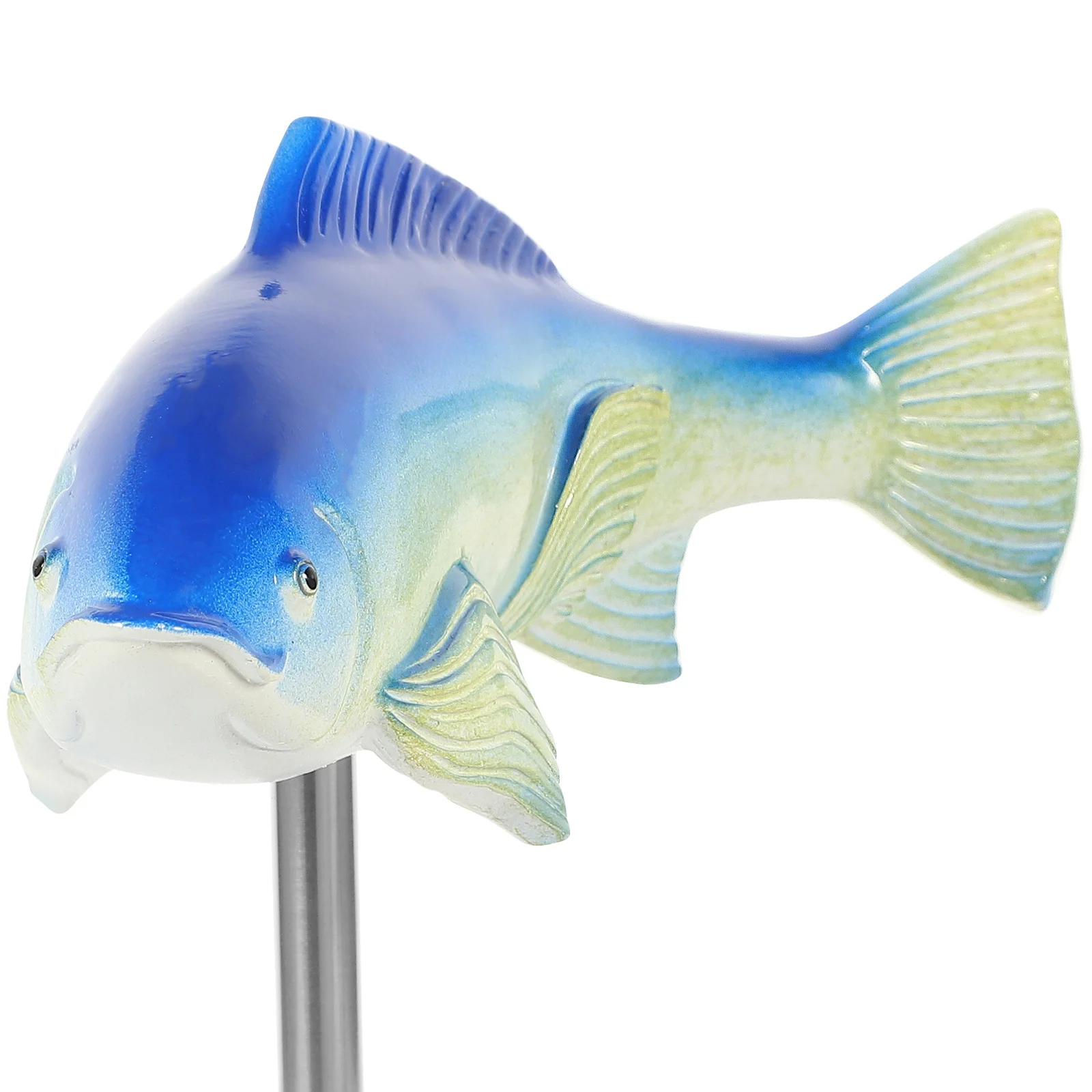 

Durable Resin Carp Sculpture Pond Decoration Yard Fish Art Outdoor Garden Lawn Waterproof Resin Craftwork Natural Color