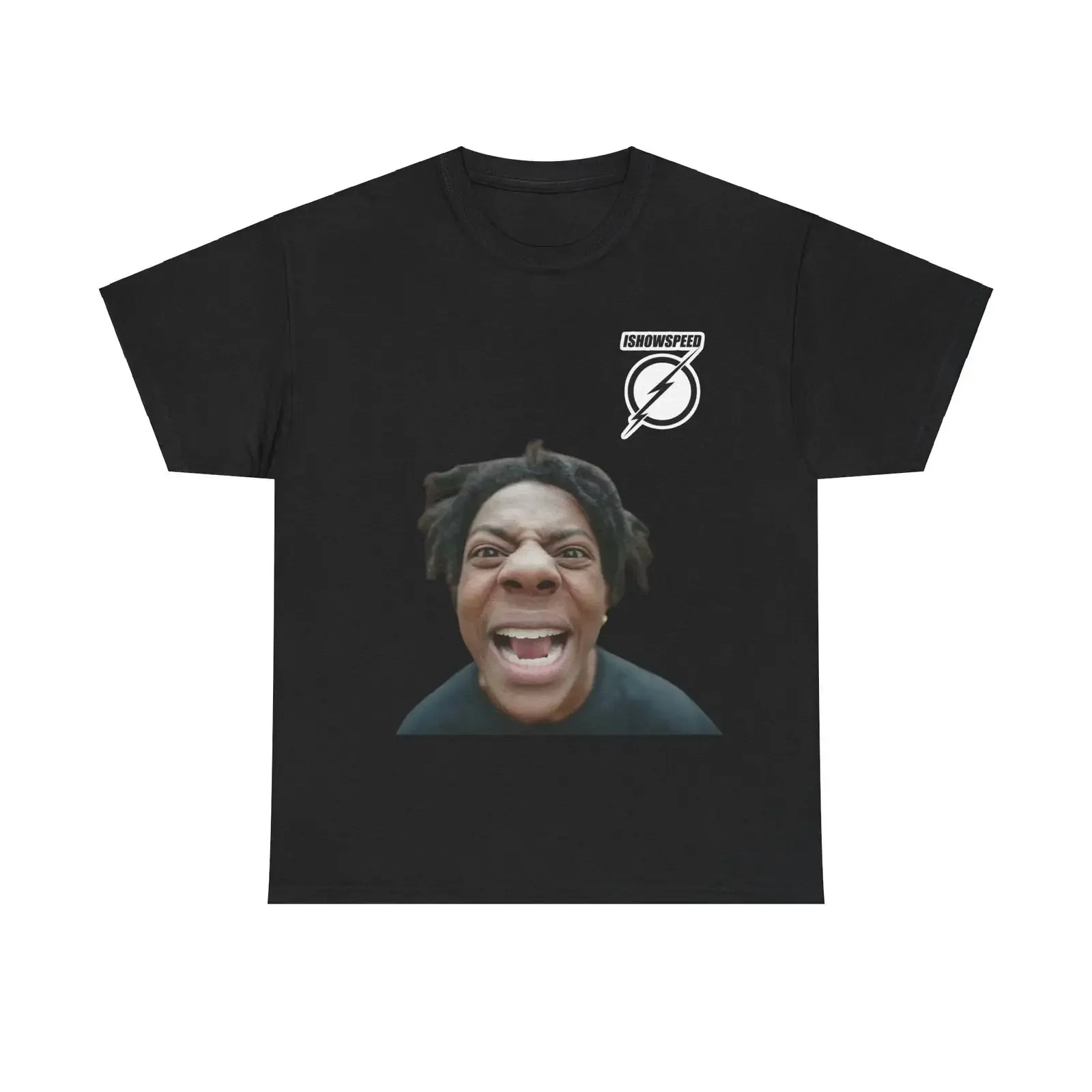 IShowSpeed T Shirt Merch Youtuber vintage Washed homme Slightly Breathable Unisex designer clothes fashion Stylish Soft