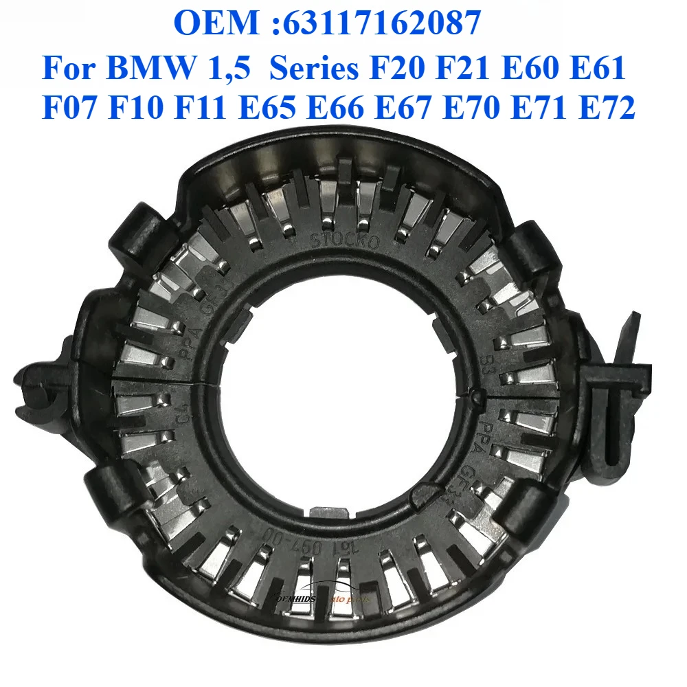 

Для BMW 1,5 серии F20 F21 E60 E61 F07 F10 F11 E65 E66 E67 E70 E71 E72 Фиксатор основания ксеноновой лампы OEM: 63117162087