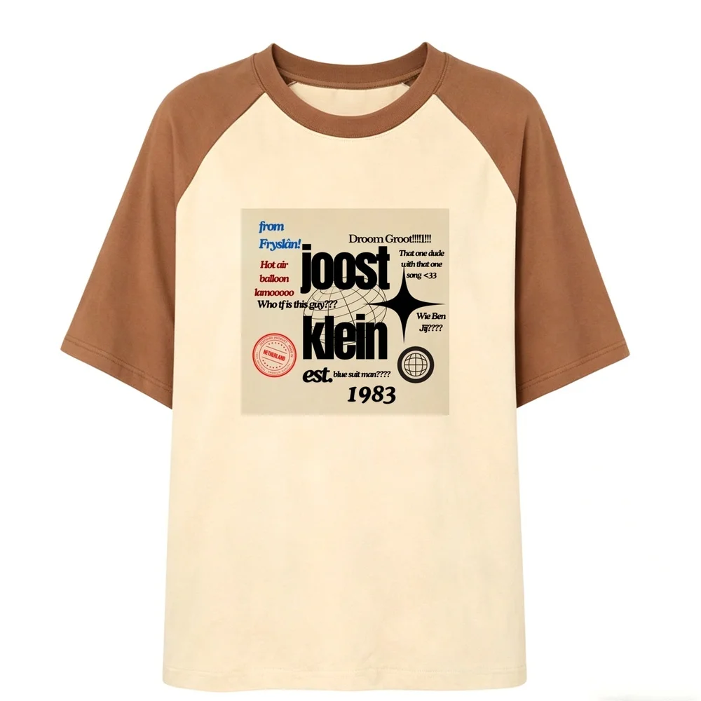 Футболка Joost Klein женская готическая летняя в стиле бэдди ретро-топ для вечеринок мем гяру готика Япония распродажа