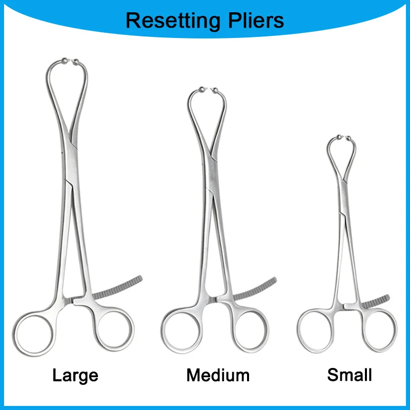 

Bone Locking Forceps Pliers Stainless Steel Bone Reduction Forceps with Ball-Tip Veterinary Orthopedic Instrument