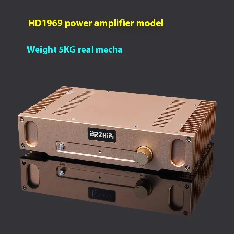 SUQIYA Hood 1969 10W*2 Gold Seal Small Class A HIFI Power Amplifier Complete Machine Pure Class A Fever Grade