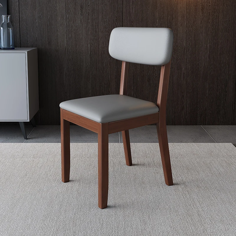 

！@Hot Sale Factory Nordic Solid Wood Dining Chair Cafe Wood Handrail Chair Restaurant Home Chair