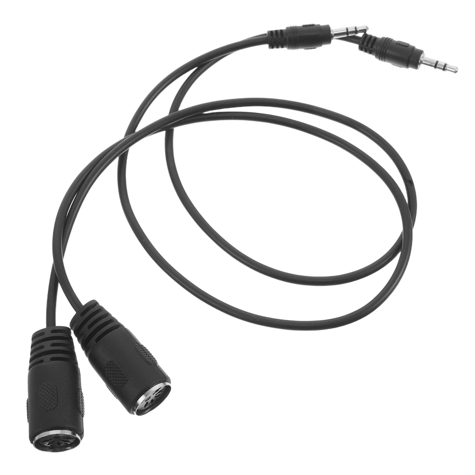 

2Pcs Audio Adapter Cable 35mm to DIN 5PIN MIDI Male Female Drum Recording Sound Card Connection Cable Audio