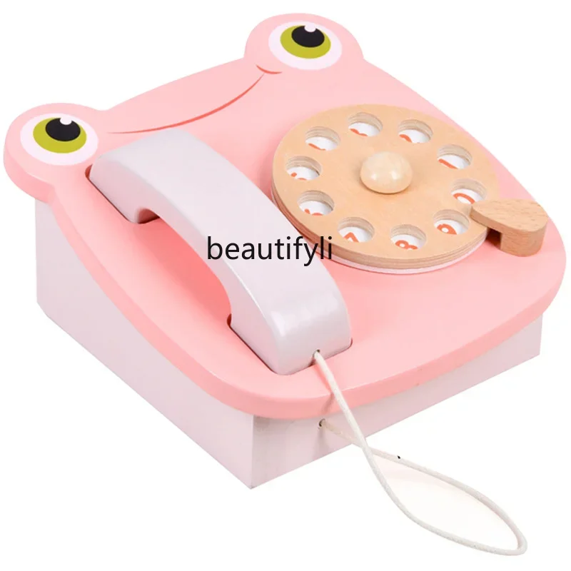 

Phone Toys Baby Early Education Talking Children Baby Intercom Telephone Children Dial Simulation Landline