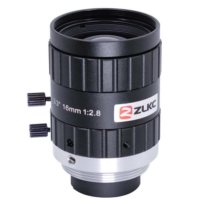 ZLKC عدسة الكاميرا الصناعية 2/3 ''C جبل LM-MP5 سلسلة F2.8 دليل القزحية 5 ميجابيكسل FA 8 مللي متر 12 مللي متر 16 مللي متر 25 مللي متر 35 مللي متر 50 مللي متر التركيز #2