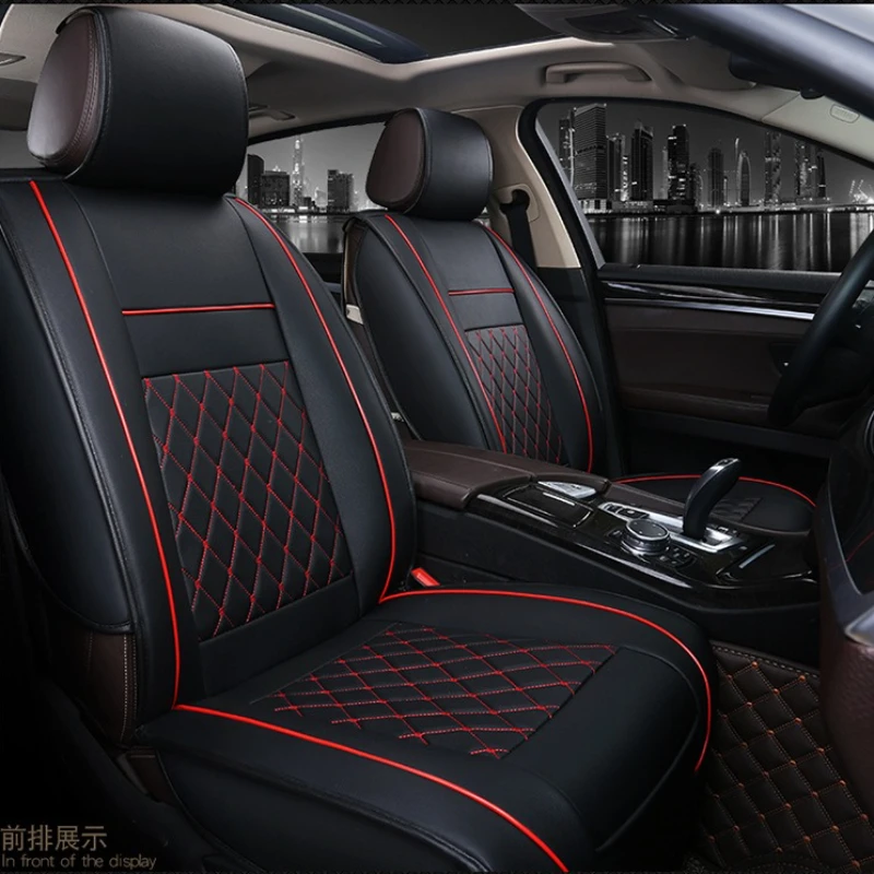 

Full Coverage Universal Style Pu Leather Car Seat Covers for INFINITI FX35 ESQ EX25 JX35 M25 M35 QX50 QX70 Q60 G35