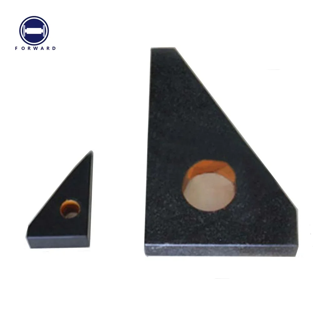 Granite L-square ruler high precision marble straight edge angle square ruler 250*160*50mm