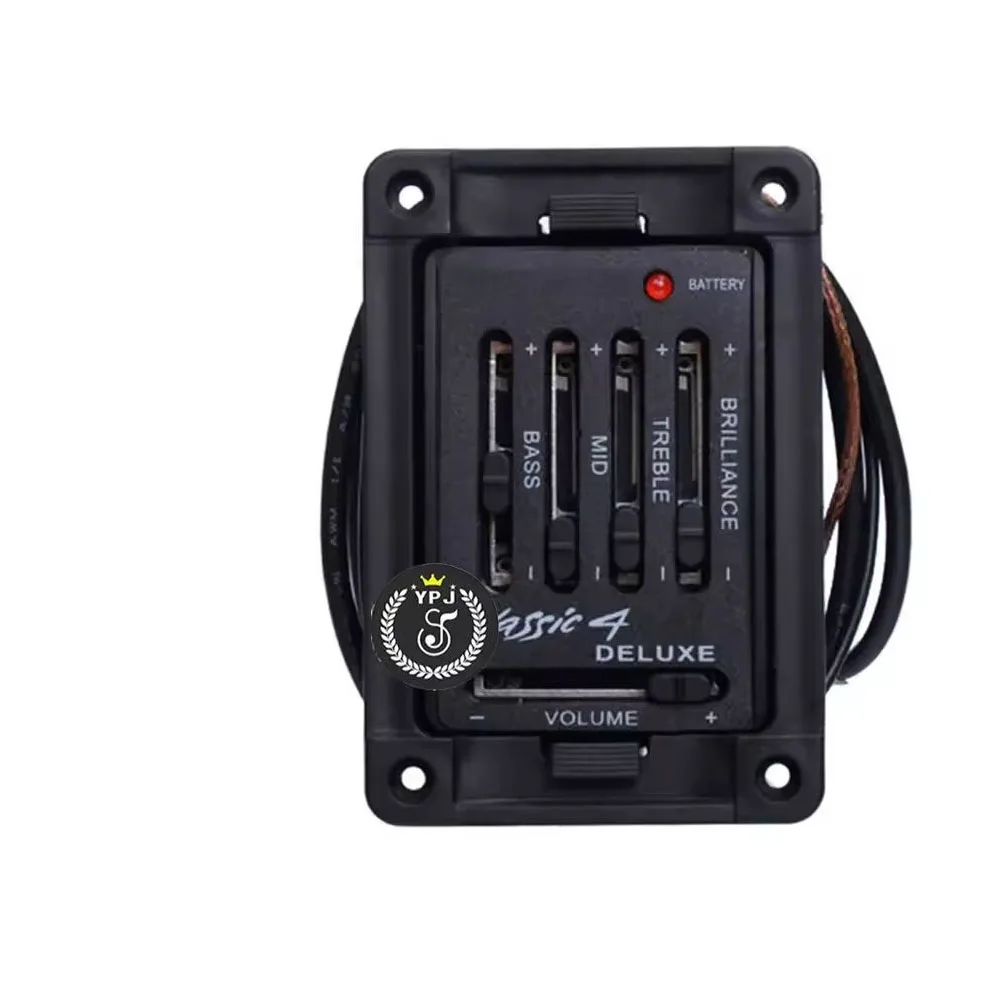 

4 Band EQ Preamp Classic 4 Deluxe Guitars Pickups For Classical Acoustic Instruments Acoustic Guitar Guitarra Accessories Parts