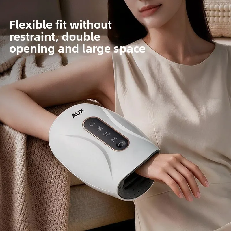 Hand massager to relieve finger fatigue, palm and wrist fully wrapped joint hot compress kneading massager