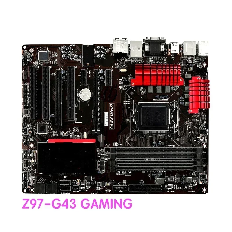 

Suitable For MSI Z97-G43 GAMING Motherboard Z97 G43 LGA 1150 DDR3 Mainboard 100% Tested OK Fully Work