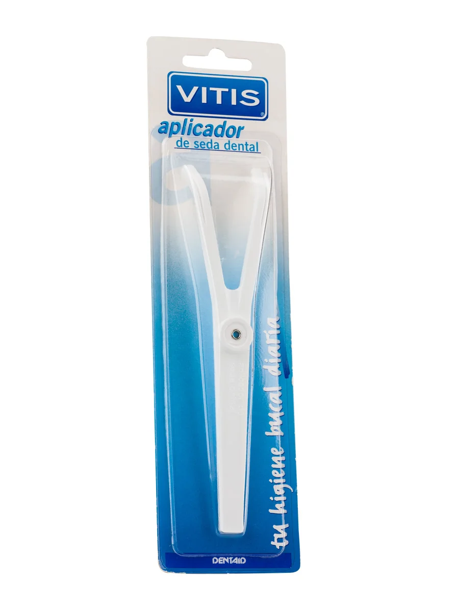 Vitis dental floss applicator-oral hygiene