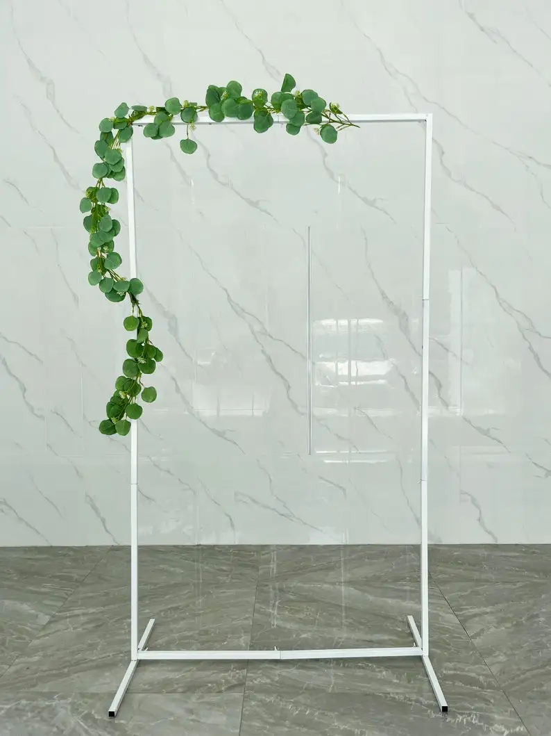 Wedding Welcome Sign Stand Flower Stand for Wedding Party Welcoming DecorWedding Party Decor Backdrop,Seating Chart Stand - view 5