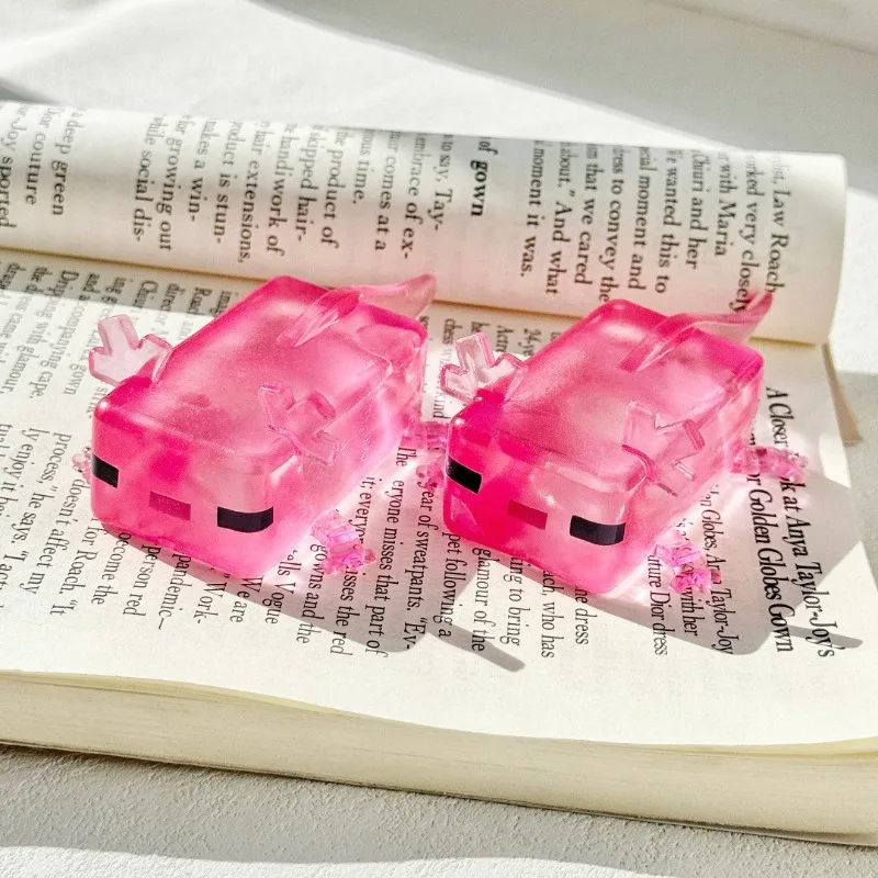 Niedliche Salamander-Fidget-Squishies, Mini-Tabas Axolotl Quetschspielzeug zur Emotionsfreisetzung, Langsam Aufsteigende Stressabbau-Spielzeuge – Detail 10