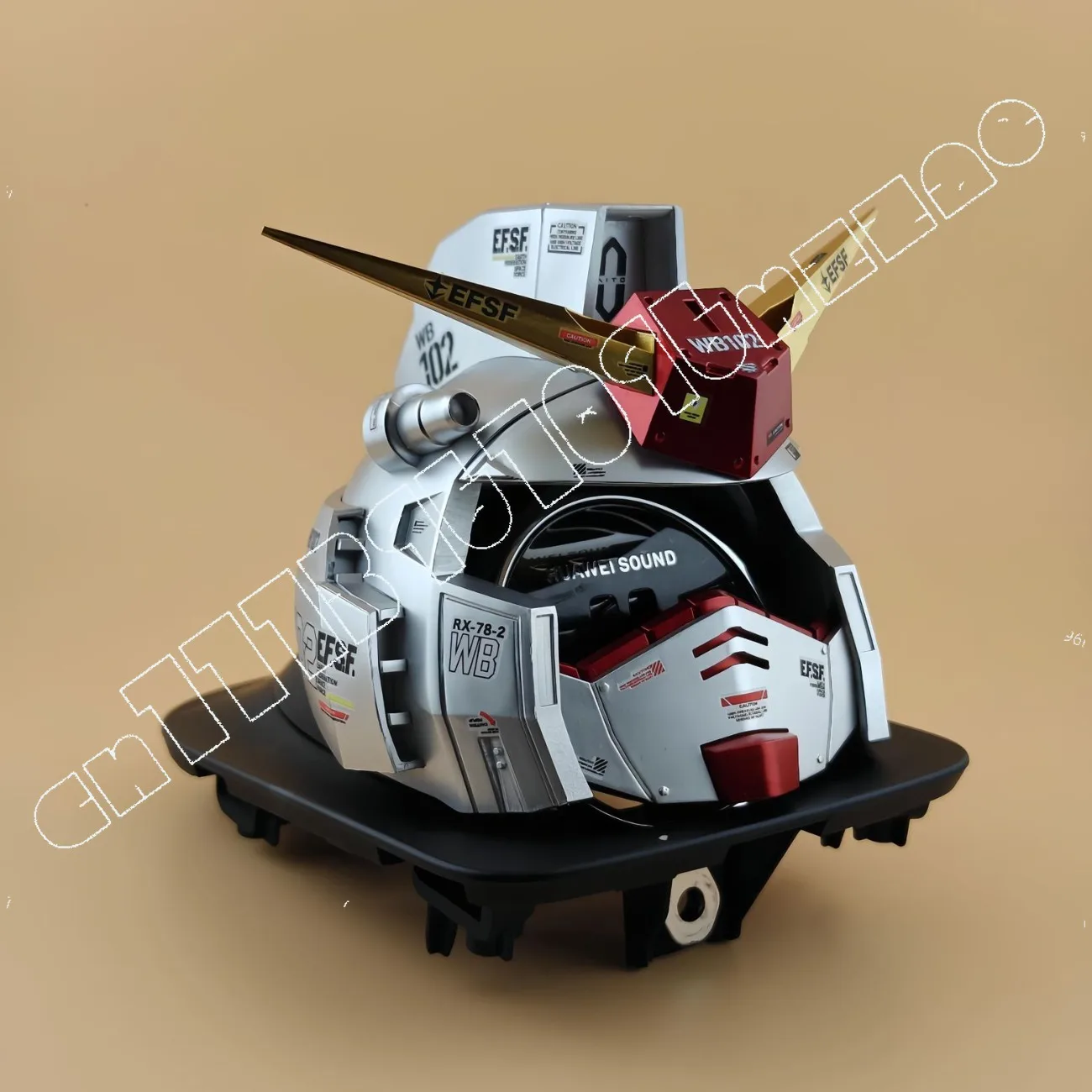 

Mobile Suit Audio Cap Car Decoration Central Audio Headgear