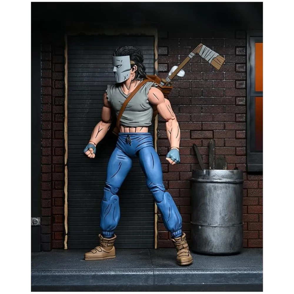 NECA Comic-versie Casey Jones Action Figure, 7-inch Gloednieuwe originele verpakking