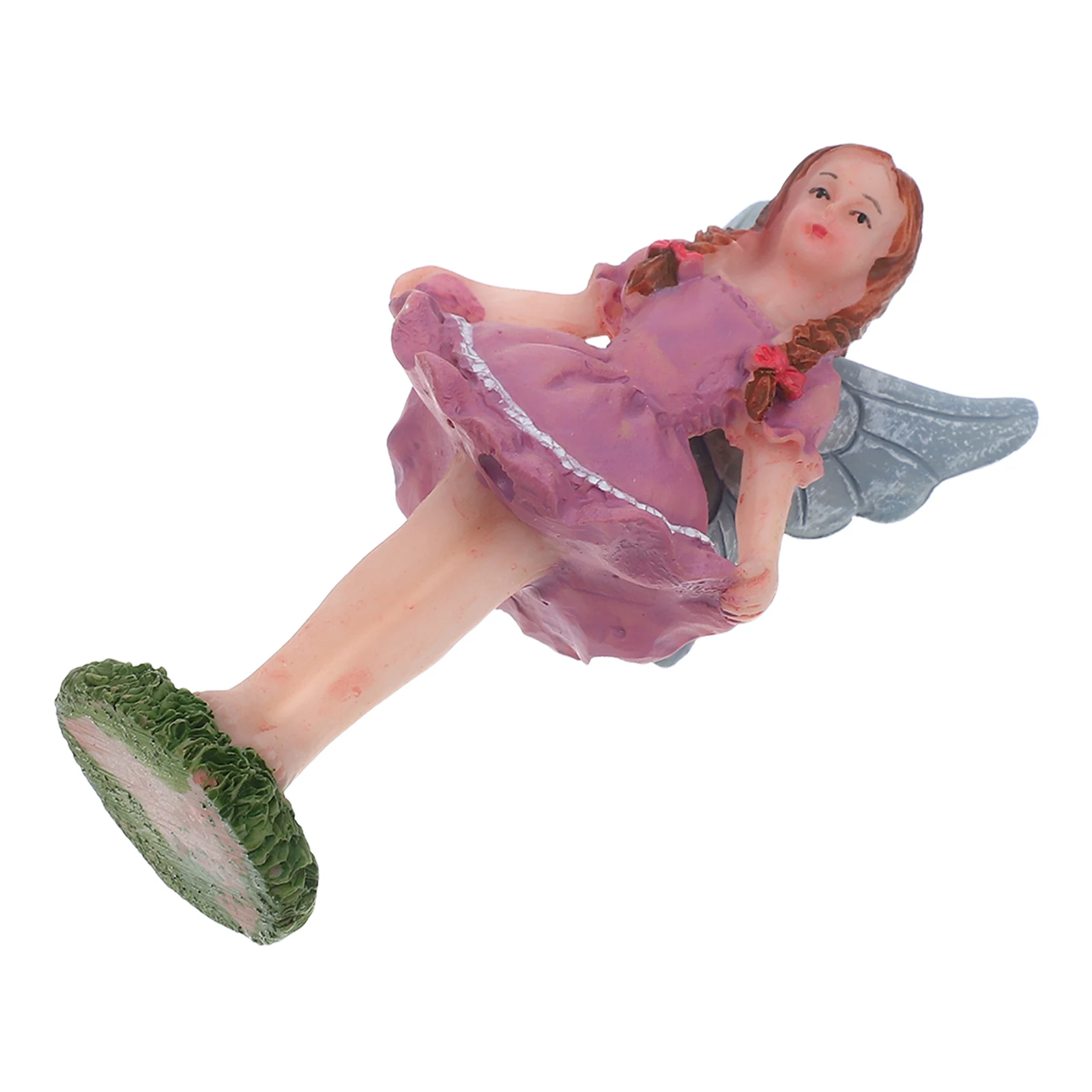 

Micro Landscape Flowerpot Fairy Decorations Resin Statue Home Office Garden Statue Miniature Scene Ornament Small Figurines