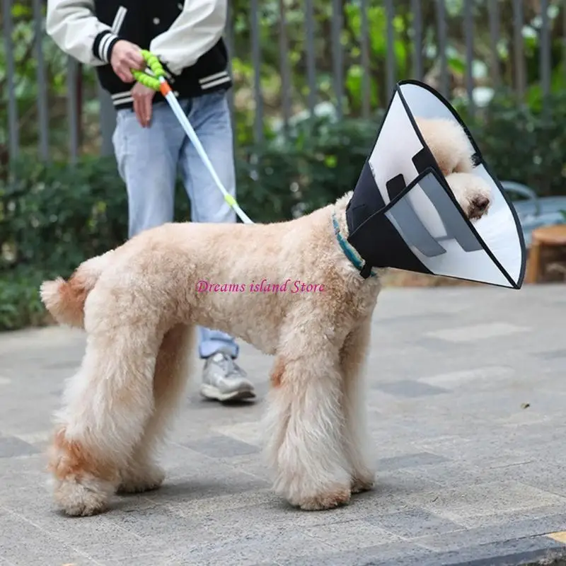 طوق مخروط القطط مريح لاستعادة ما بعد الجراحة وحماية الجرح HX6C