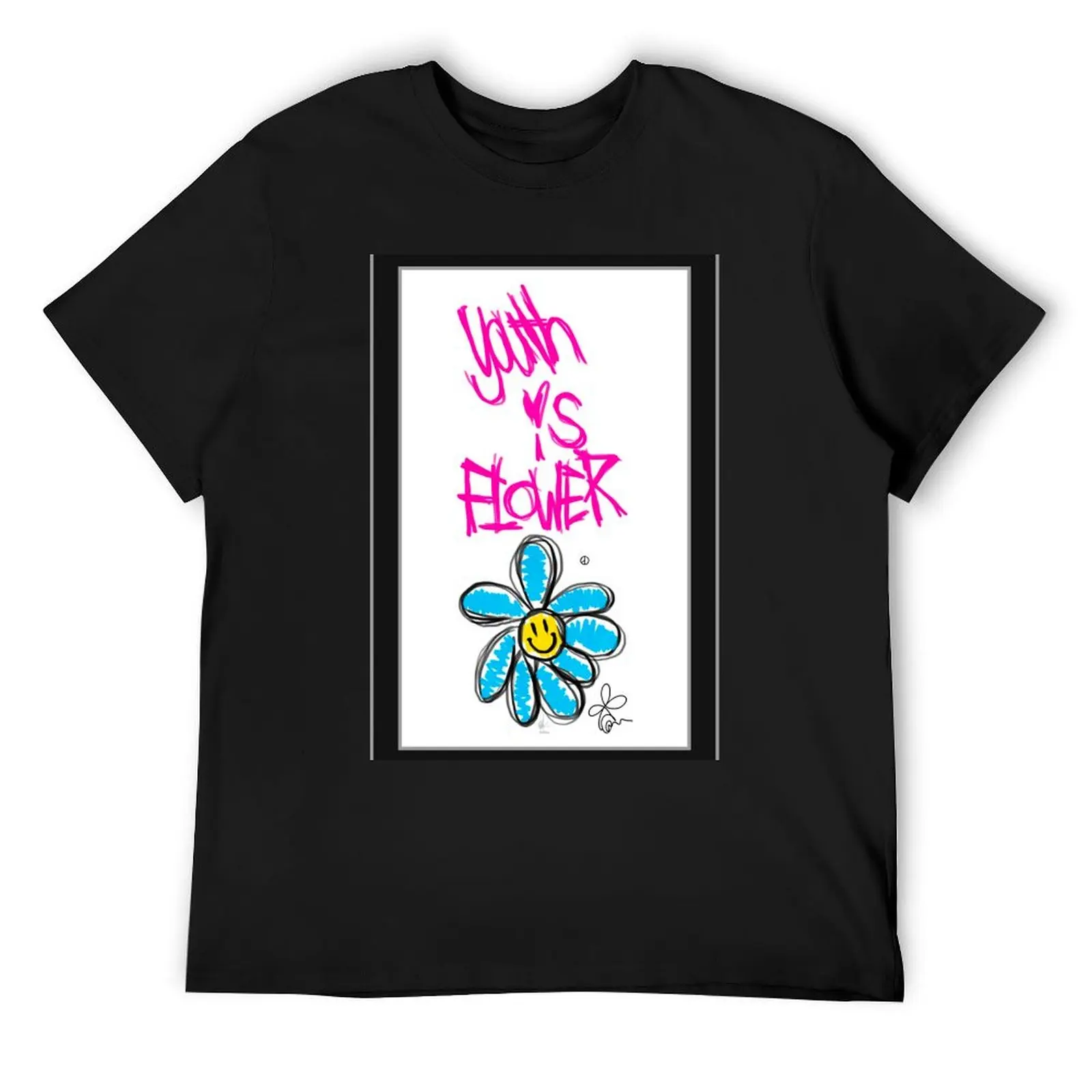 

G-Dragon Youth-Flower V1 T-Shirt custom shirt heavyweights oversize t-shirts man cute tops funny t shirts men