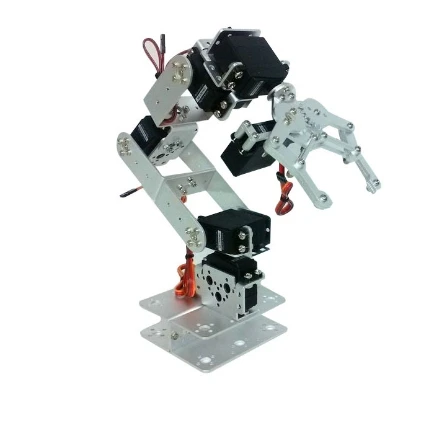 Manufacturer's New Simple Robotic Arm 6-degree-of-freedom 3D Rotating Robotic Arm Simple Base Version Wholesale Without Servo