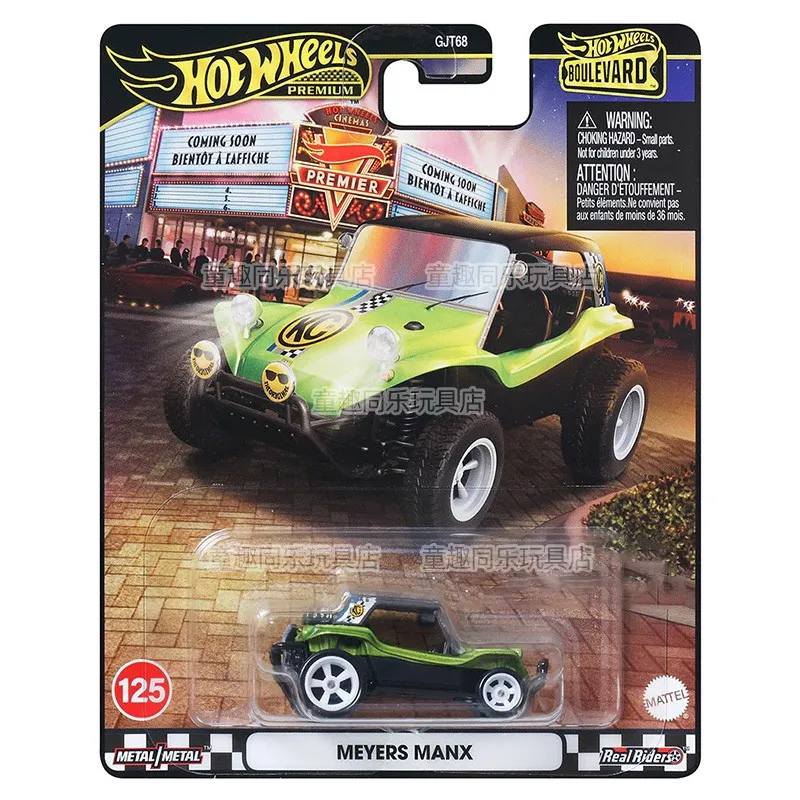 Hot Wheels-Modèle de voiture Premium Boulevard moulé sous pression pour garçon, Porsche 1/64, Bugatti, Ford Mustang, BodiDatsun, Original, Cadeau d'anniversaire, Jouets, 911