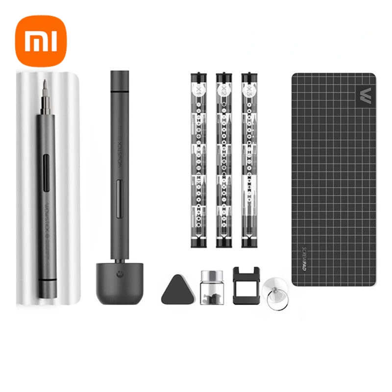 xiaomi wowstick 1f pro eletrica screw driver grupo potencia sem fio recarregavel ferramenta de driver 64 em 1 01