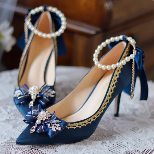 

Original Pointed 18-year-old Adult Gift High Heels Slim Heels Lolita Lo Shoes
