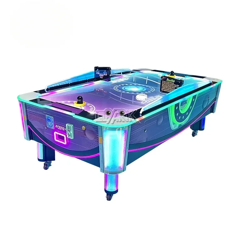 Newest Indoor Electric Air Hockey Game Machine 2-Player Coin-Operated Sport Game Attractive Design Hockey Star Arcade Table