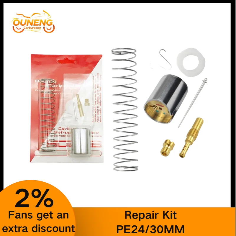 Motorrad-Vergaser-Reparatursatz für PE24mm 26mm 28mm 30mm KEIHIN Nsr125 Nsr150 100CC 250CC