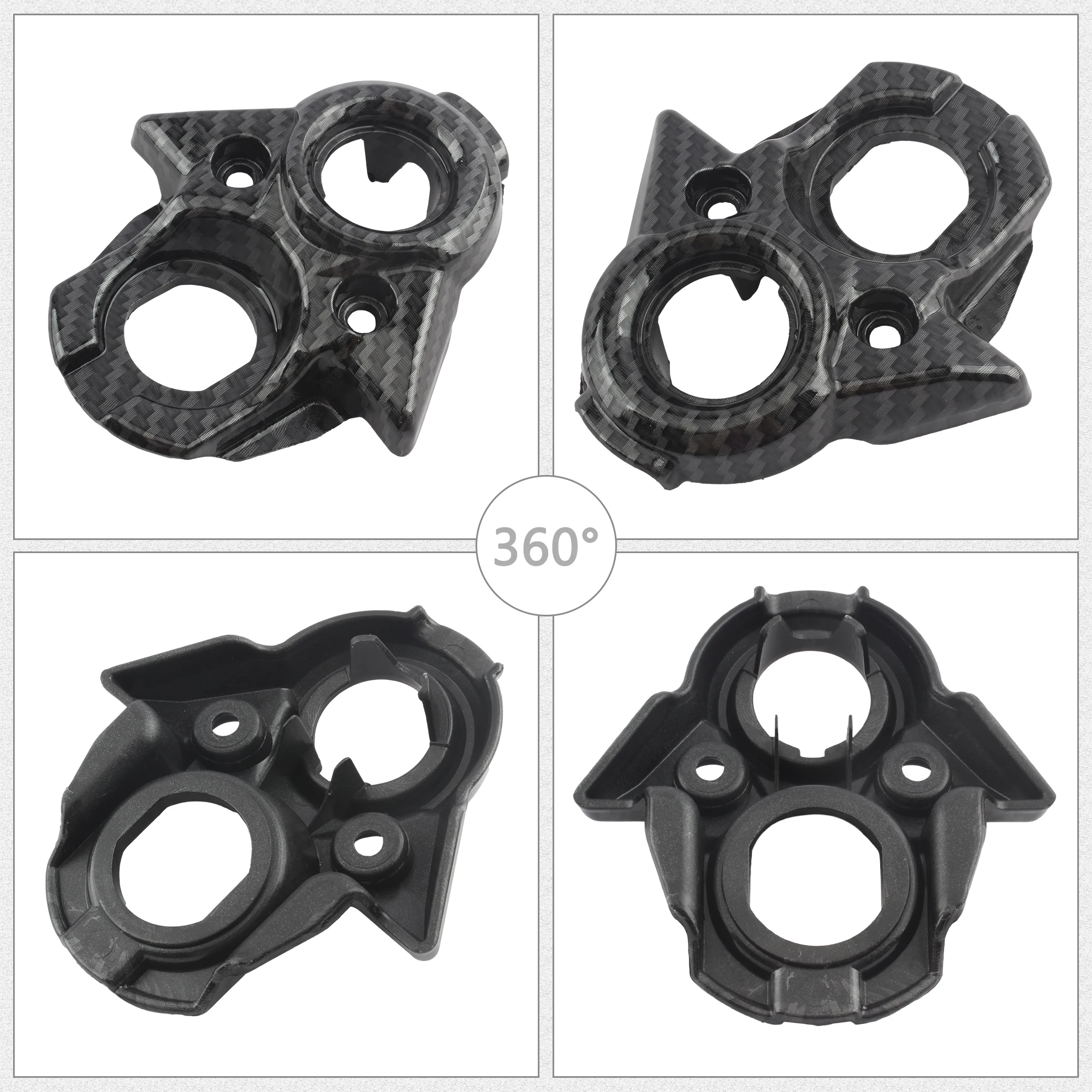 ل Sur-Ron ضوء النحل X دراجة نارية ألياف الكربون غطاء التحكم المركزي الكسوة لوحة القيادة حامي موتوكروس اكسسوارات أجزاء #4