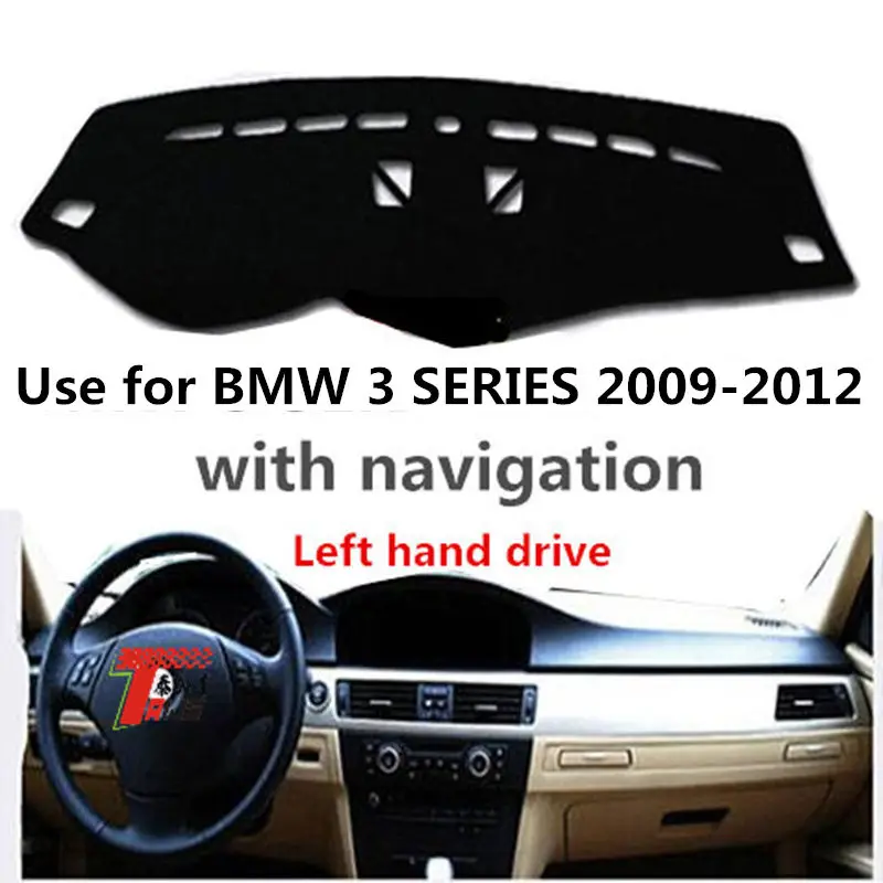 

TAIJS Car Dashboard Cover Dash Mat For BMW 3 SERIES 2009-2012 Left Hand Drive Auto Non-slip Sun Shade Pad Carpet