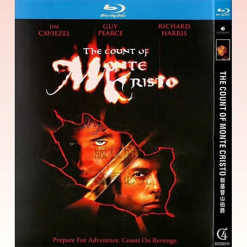 02 Classic Drama Movie The New Count of Monte Cristo BD High Definition 1080p Blu-ray 1 Disc
