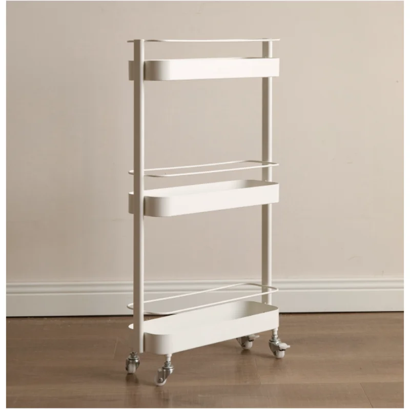 

Didi Kitchen Trolley Rack Gap Storage Rack Side Table Balcony Bathroom Bathroom Sundries Mobile Shelf