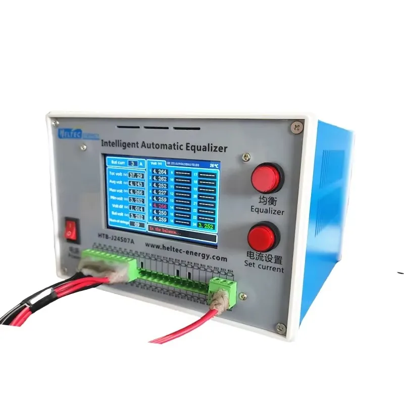 Heltecbms equalizador automático de bateria 2s a 24s, testador de tensão de bateria de íon-lítio/lifepo4 4a 7a, veículo elétrico/reparo de bateria de carro