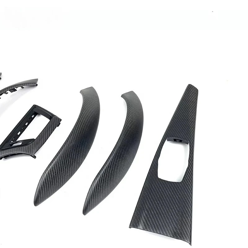 Accessoires d'intérieur d'automobile personnalisés, Instrument de commande Central en Fiber de carbone véritable pour série 3 série 4 F30 F32