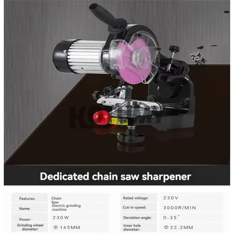 2026 Latest Portable Electric Chainsaw Sharpener Automatic Chain Grinder for Multi-Angle Saw Blade Sharpening Professional - view 2