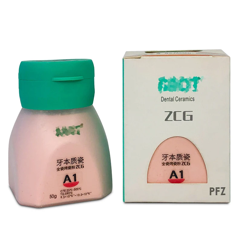 50g ZCG Zirconia Porcelain Powder Dental Laboratory Ceramic PFZ Dentine Enamel Translucent