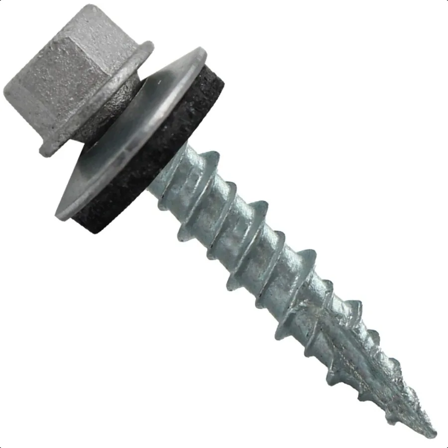 

Metal Roofing Screws: 250 10 x 1 NO Paint Gaanized Hex Head Sheet Metal Roof Screw. Self Starting Metal to Wood siding Screws.