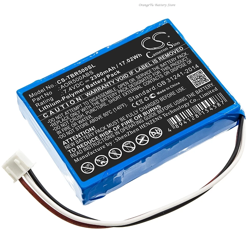 

7.4V 2300mAh Battery AOR500ABS for Tribrer AOR500 AOR550 AOR555 AOR600 AOR500-s AOR550-S AOR600-S AOR500-A AOR500-B AOR500-C
