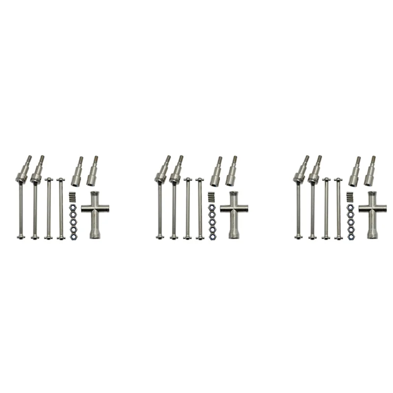 

B87B-6X Metal Front And Rear Drive Shaft CVD For SCY 16101 16102 16103 16201 Pro 1/16 Brushless RC Car Upgrades Parts