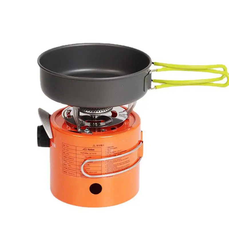 Outdoor Camping Propane Stove 2 in 1 Portable Propane Heater and Stove High-Efficiency Tent Heater for Ice Fishing Backpacking