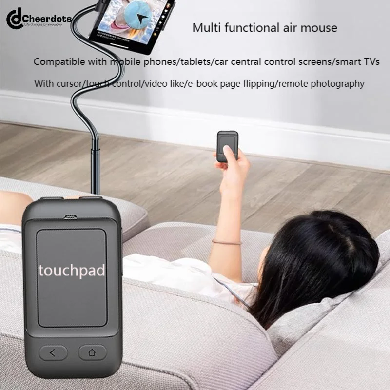 

Ручная воздушная мышь с тачпадом и курсором Tiktok, электронная книга PPT, многофункциональный Bluetooth-пульт дистанционного управления для планшета, смарт-телефона