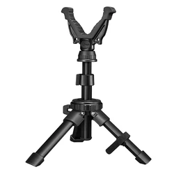 Hunting  Tripod Portable Rest Height Adjustment 7.9″-15″ Shooting Rests with 360 Degree Rotate Head V Yoke Outdoors