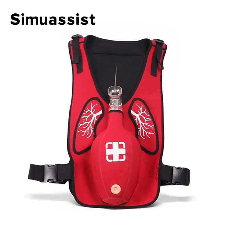 Adult/child Heimlich Training Vest Wearable Tracheal Obstruction Vest Anti Asphyxia Training Model Heimlich Training Model