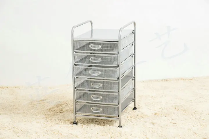 A3 new reinforced 6/5 drawer cart multi-layer debris sorting rack