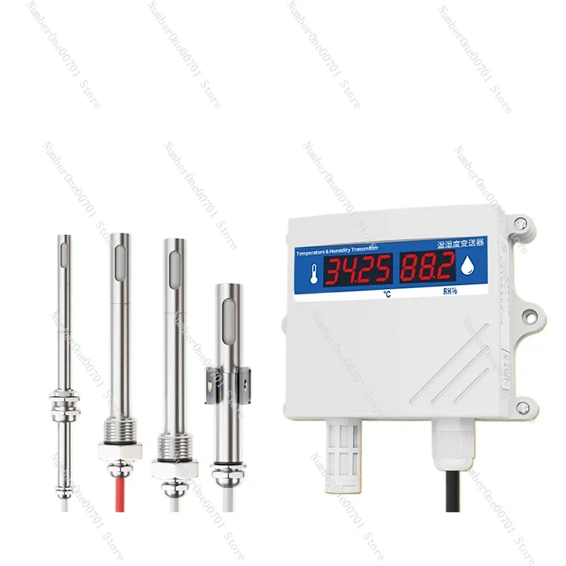 

Датчик температуры и влажности RS485, беспроводной настенный промышленный измеритель температуры и влажности 4-20 мА