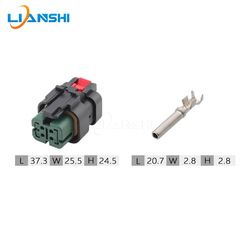 776487-4 Domestic for excavator wire harness connector plug TE type automotive waterproof connector 4-hole sheath with terminal