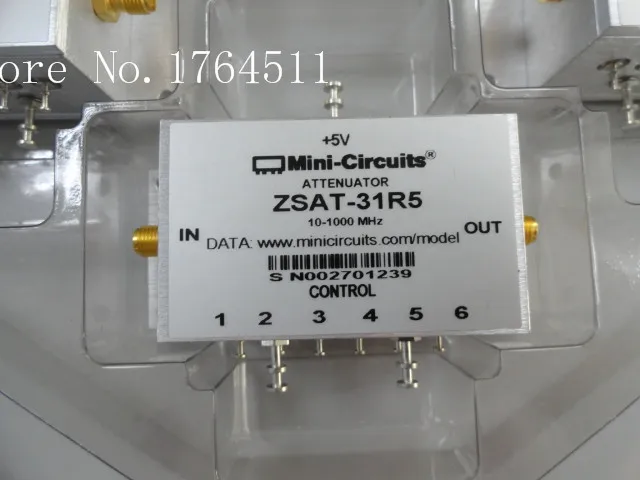 

[LAN] Mini-Circuits ZSAT-31R5 10-1000MHz 31.5dB programmable step attenuator SMA