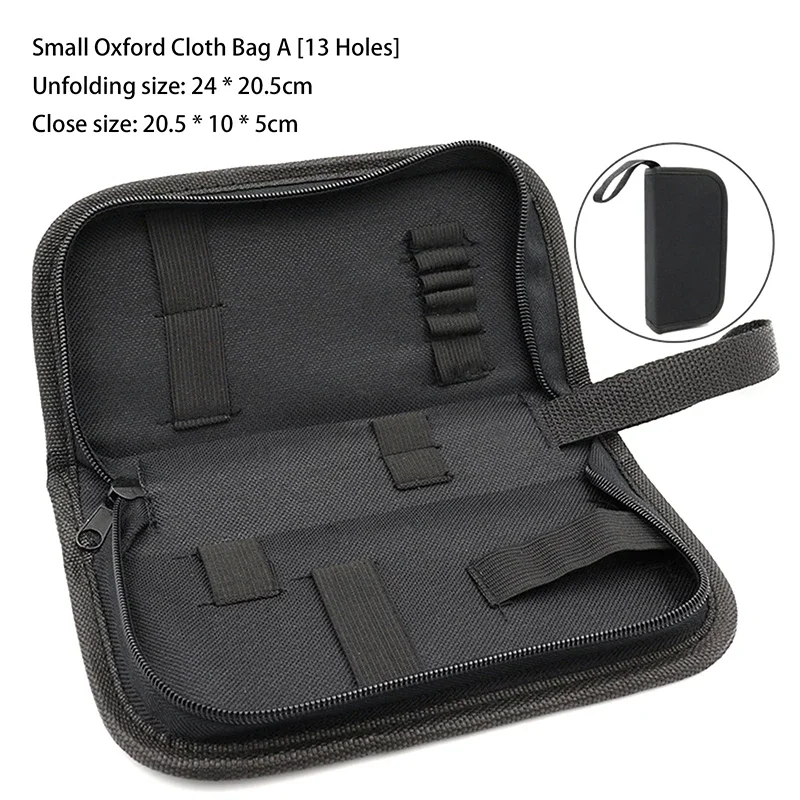 Oxford Cloth Toolbox Bag Hardware Repair Kit Utility Storage Tool Bag Waterproof Tool Bag Zipper Tool Bag